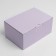 Gift folding box, packaging, "lavender", 30 x 23 x 12 cm