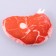A toy for dogs with a “steak” squeak from textiles, 13 x 10 cm