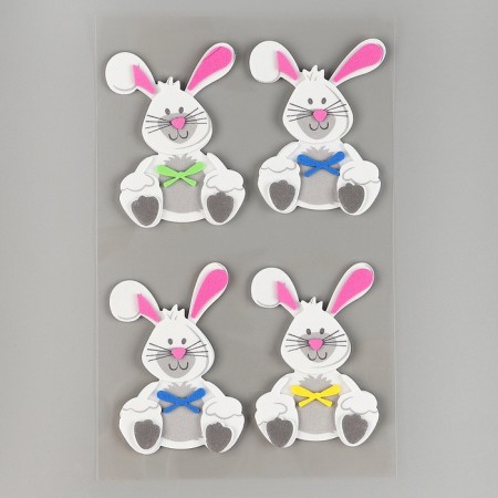 A set of stickers from EVA "Bunny", 4 pcs.