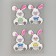 A set of stickers from EVA "Bunny", 4 pcs.