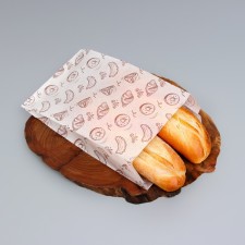 Paper package with a pattern 