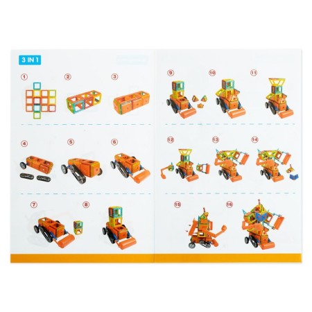 Magnetic designer "Magic Magnet", 78 parts-6