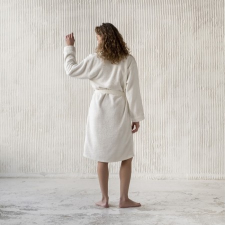Tao robe, size XL, cream color-3