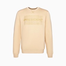President sweatshirt, size S, beige color