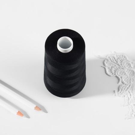 Threads 100, "Nevka", 5000 m, color black No. 115-2