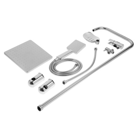 Bowing system ZEIN Z1001, tropical and hand watering can, hoses, stand, soap dish, chromium-15