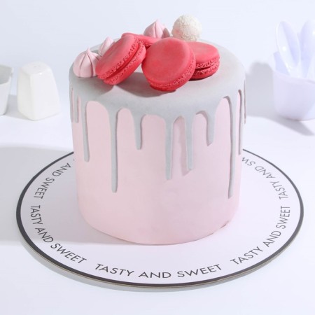 Stead under the cake reinforced, confectionery packaging, "style", 26 cm, 2.5 mm-1