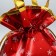 Package-Meader made of non-discharge material "New Year's Post", 25 x 32 cm, New Year