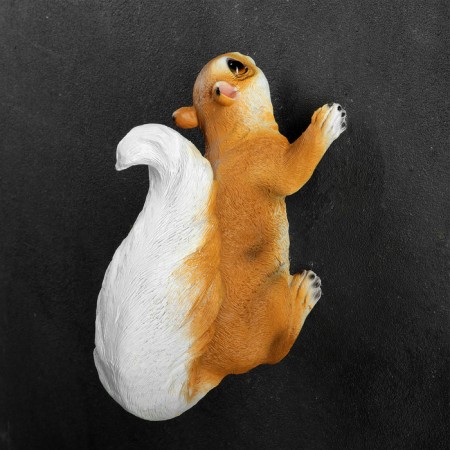 Suspended decor "Squirrel-ponytail" 21.5x11x13cm-1