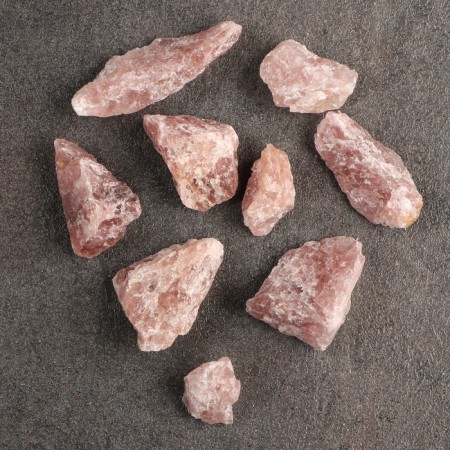 Set for creativity "Raspberry quartzite", chopped, fraction 2-3 cm, 100 g