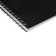 Notebook on the crest A5 48 sheets in the Calligrata cage black, plastic cover, offset unit
