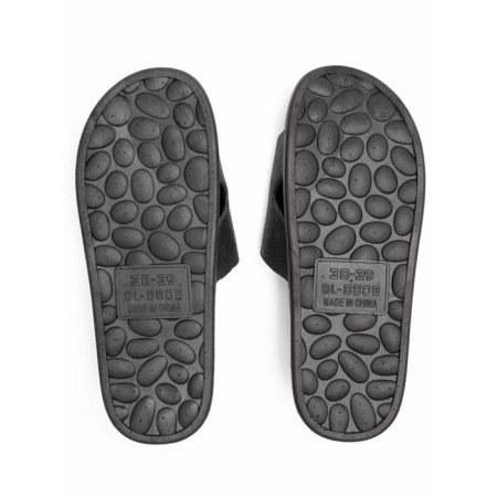 Slippers with a massage effect, open nose, size 40-41, black color-8