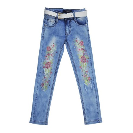 Jeans for girls, height 128 cm