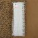 Hypure lace, 35 mm × 9 ± 0.5 m, white color