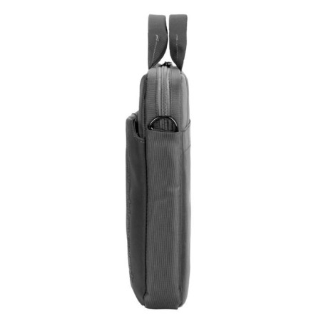 Business bag, lightning department, external pocket, black color-2