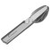 A set of cutlery tourist "Rangers", spoon, fork, knife, opener