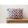 Traffic Cuts & Pieces pillow, 45x45 cm, gray-blue color