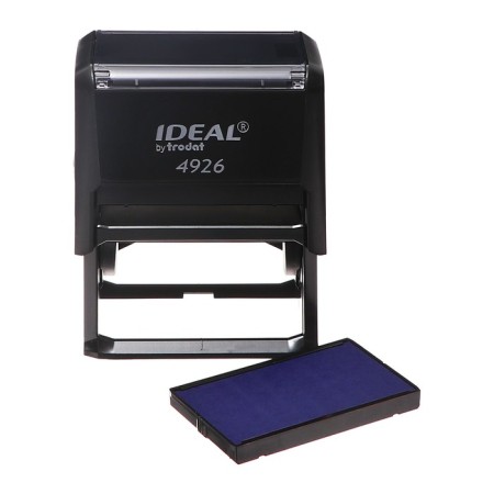Equipment for stamp automatic Trodat Ideal 4926, 75 x 38 mm, black case-3
