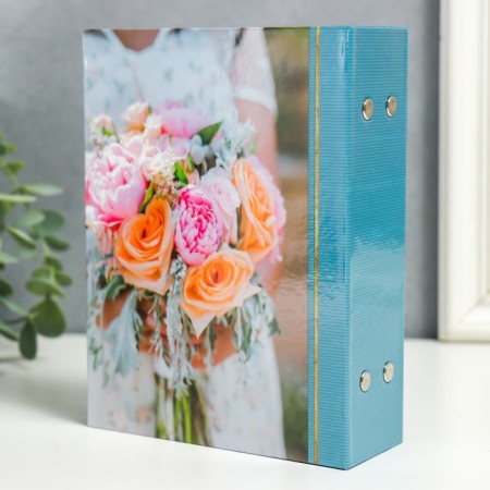 Photo album for 100 photos "Bouquet-3" 10x15 cm mix-6