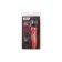Bilateral vibro -massager Black & Red by Toyfa, Silicon, Red, 21 cm