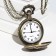Pocket clock "Wolf grin", quartz, 5.5 x 4.5 cm, D dial-4 cm