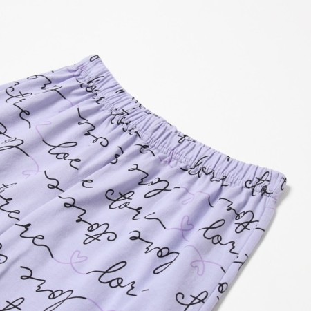 Female home set (T -shirt/shorts), lilac color, size 46-9