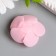 Decor for creativity "Pink rose" d = 3.5 cm