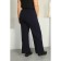 Female trousers, size 48, blue color