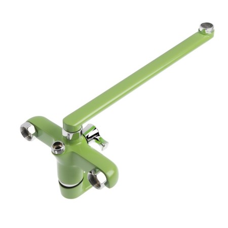 ACCOONA A7166K bath mixer, single -leaf, divertor in the case, 35 cm, green-1