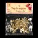 Castle metal for casket gold + nails. set 10 pcs 1.6x2.7 cm