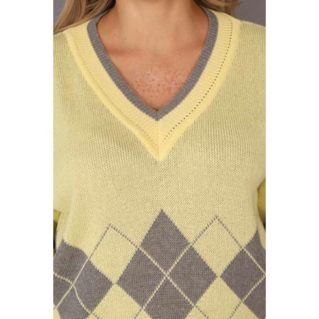 Female pool Wisell, size 52, yellow color-8