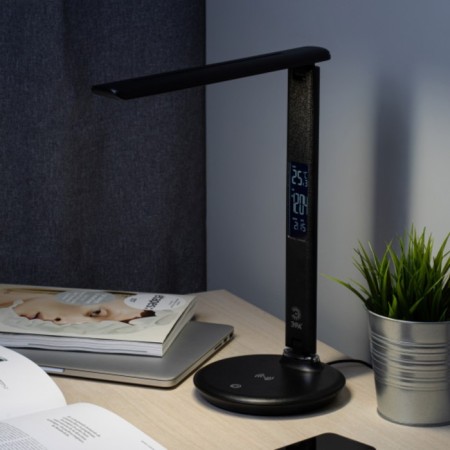 LED desktop lamp, black color-10