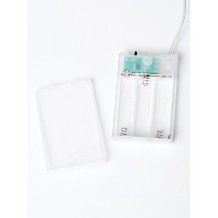 Figure Light "Zvezda", 30x30x5 cm, 30 LED, AAX3 batteries (not in set.), Glows warm white-3
