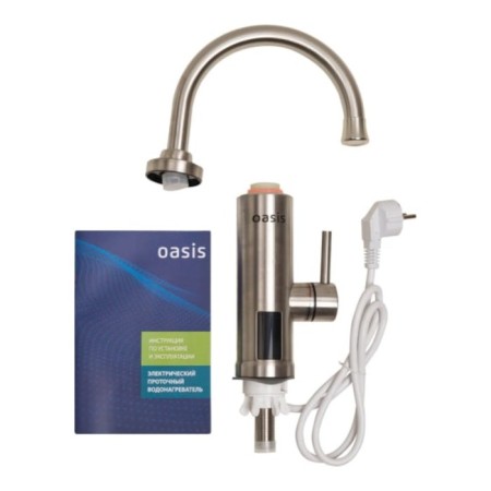 Oasis KP-S water heater, flow, 3 kW, silver-2
