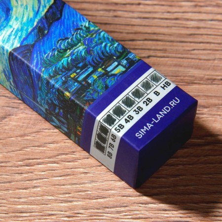 Chernographic pencil set 12 pcs Van Gogh-4