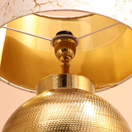 Tabled lamp "Beshton" 1x60W, E27 golden 49 cm-7