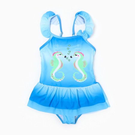 Skipatnik Assigned for girls, blue color, height 122-128 cm