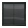 Ventilation grate "Vento" 2323V, 230x230 mm, with a grid, indescribable, graphite