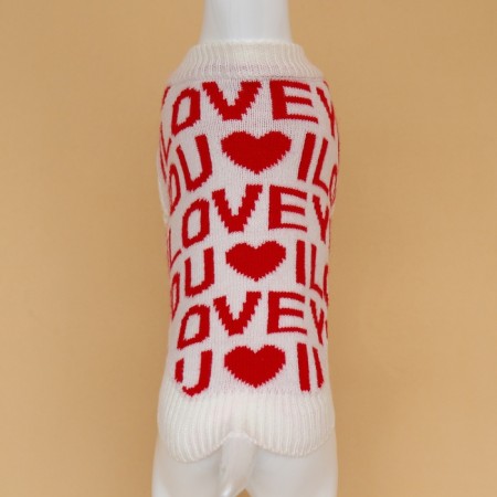 Sweater "Iloveyou", XS (DS 17, Osh 17, OG 23-37 cm)-5