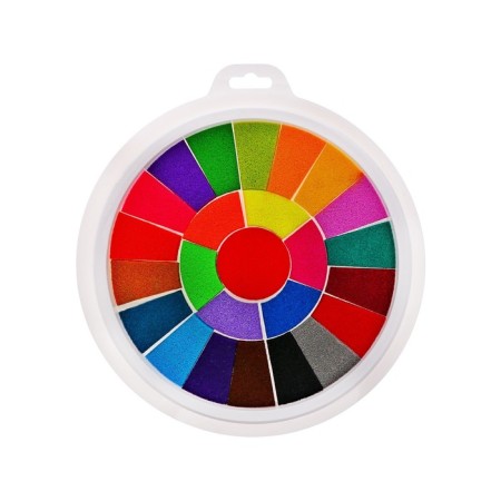 Paints of finger 25 colors, on water -based, with a sponge, mix