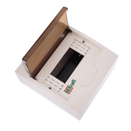 SE DEKRAFT shield ShRN-P-8, 8 modules, hinged, IP41, white, 31010Dek-1