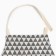 Apron of Dolyana "Triangles", gray color, 60 x 67 ± 4cm, 100%PE