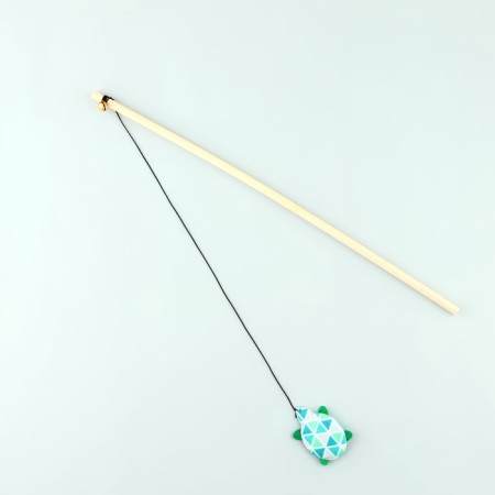 Teaser with a toy and a rursing "Turtle", 7 cm-2