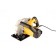 Circular Denzel CS-210, 1800 W, 210 mm, 5000 rpm, angle of nap. 0-45 deg.