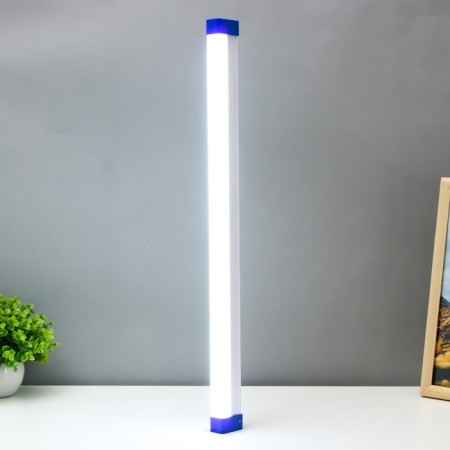 Lamp with PDU "VK-500" LED 20W USB AKB White 4x2x52 cm Bayerlux-2