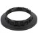 Ring for the cartridge E27, plastic, black (50/1000/9000)