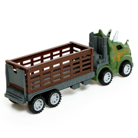Dino gaming set includes 2 trucks and dinosaurs-13