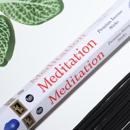 Black Black Fab Series "Meditation Meditation", 20 wands to the pack, hexagon-1