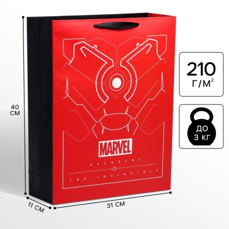 Gift package "Tony Stark" 31x40x11 cm, packaging, Avengers