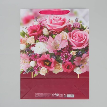 Gift Package Laminated, packaging, "Favorite Educator", l 28 x 38 x 9 cm-4